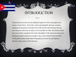 Prezentációk 'Cuba', 3.                