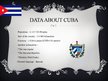 Prezentációk 'Cuba', 4.                