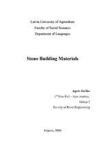 Kutatási anyagok 'Stone Building Materials', 1.                