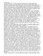 Esszék 'College Blues ', 1.                