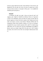 Kutatási anyagok 'Credit Union', 9.                