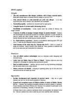 Összefoglalók, jegyzetek 'SWOT Analysis ', 1.                