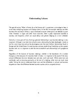 Kutatási anyagok 'Cultural Differences into Business', 6.