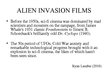 Prezentációk 'Films About Aliens in 1950s', 9.                