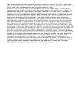 Esszék 'Three Elements That Caused Social Problems during 1920s in America', 1.                