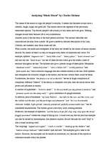 Összefoglalók, jegyzetek 'Analysis on "Bleak House" by Charles Dickens', 1.                