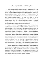 Esszék 'Godless Society in W.M.Thackeray's "Vanity Fair"', 1.                