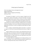 Esszék 'Proposal', 1.                