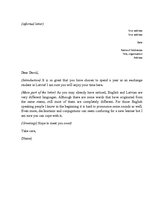 Minták 'Examples of Formal and Informal Letter', 2.                