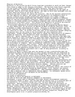 Esszék 'Theories of Evolution', 1.                