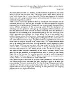 Esszék 'Generation Gap', 1.                