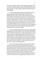 Esszék 'Political Communication of President of Latvia', 4.                