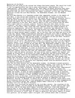 Esszék 'Mysteries of the World', 1.                