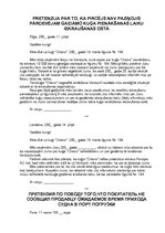 Minták 'Complaint about the Buyer's Failing to Advise the Sellers of the Expected Arriva', 2.                