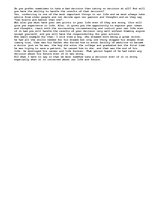 Esszék 'Bad decisions sometimes are better than no decisions at all', 1.                