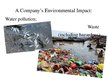 Prezentációk 'A Company's Environmental Impact', 3.                
