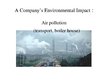 Prezentációk 'A Company's Environmental Impact', 5.                