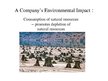 Prezentációk 'A Company's Environmental Impact', 6.                