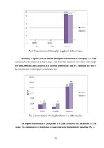 Kutatási anyagok 'Comparison of Total Phosphorus, Phosphate, Chlorophyll and Oxygen Concentrations', 11.                