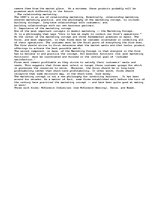 Esszék 'Research in Marketing what is Marketing?', 5.                