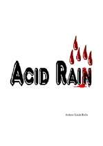 Kutatási anyagok 'Acid Rain', 1.                