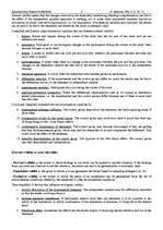 Összefoglalók, jegyzetek 'Quantitative Research Methods', 2.                