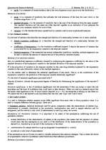 Összefoglalók, jegyzetek 'Quantitative Research Methods', 13.                