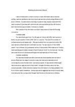 Összefoglalók, jegyzetek 'Retailing Questionnaire Report', 1.                