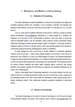 Kutatási anyagok 'Franchising in Hotel Business', 4.                