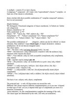 Összefoglalók, jegyzetek 'Theoretical Grammar - Syntax', 2.                