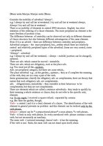 Összefoglalók, jegyzetek 'Theoretical Grammar - Syntax', 5.                