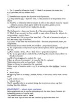 Összefoglalók, jegyzetek 'Theoretical Grammar - Syntax', 10.                