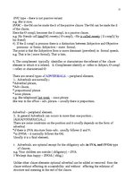 Összefoglalók, jegyzetek 'Theoretical Grammar - Syntax', 12.                