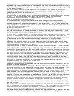 Esszék 'Communications, The Mechanistic Perspective', 1.                