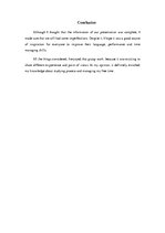 Minták 'Self-Evaluation of My Contribution to the Group Presentation "How to Be a Succes', 6.                