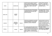 Összefoglalók, jegyzetek 'Terminological Vocabulary', 14.                