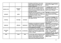 Összefoglalók, jegyzetek 'Terminological Vocabulary', 16.                