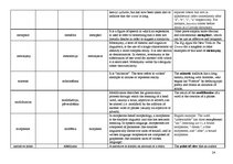 Összefoglalók, jegyzetek 'Terminological Vocabulary', 24.                