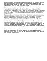 Esszék 'Group Dynamics', 1.                