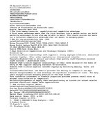 Esszék 'Marks &amp; Spencer Resources, Capabilities &amp; Competitive Advantage ', 9.                