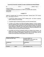 Minták 'Permission to Provide the Consultative Activities in the Field of International ', 1.                