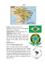 Kutatási anyagok 'Tourism Situation in Brazil', 1.                