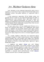 Esszék 'Richter Gedeon élete - rövid összefoglaló', 1.                