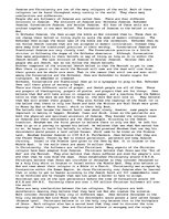 Esszék 'Differences and Similarities, Components of Two Major Religions', 1.                