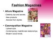 Prezentációk 'Fashion Magazines', 5.                