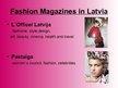 Prezentációk 'Fashion Magazines', 9.                