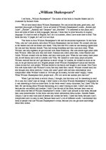 Esszék 'Book Review "William Shakespeare"', 1.                