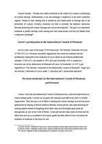 Kutatási anyagok 'International Council of Museums', 6.                