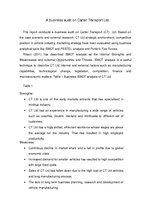 Kutatási anyagok 'The Assignment in Business Planning', 3.                