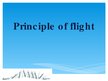 Prezentációk 'Principle of Flight', 1.                